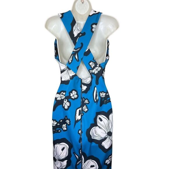 Kimberly Goldson Chrissi Criss Cross Midi Dress NWT Size 2 - Picture 10 of 13